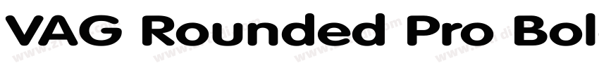 VAG Rounded Pro Bold字体转换